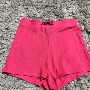 SHEIN Vibrant Pink Athletic Shorts